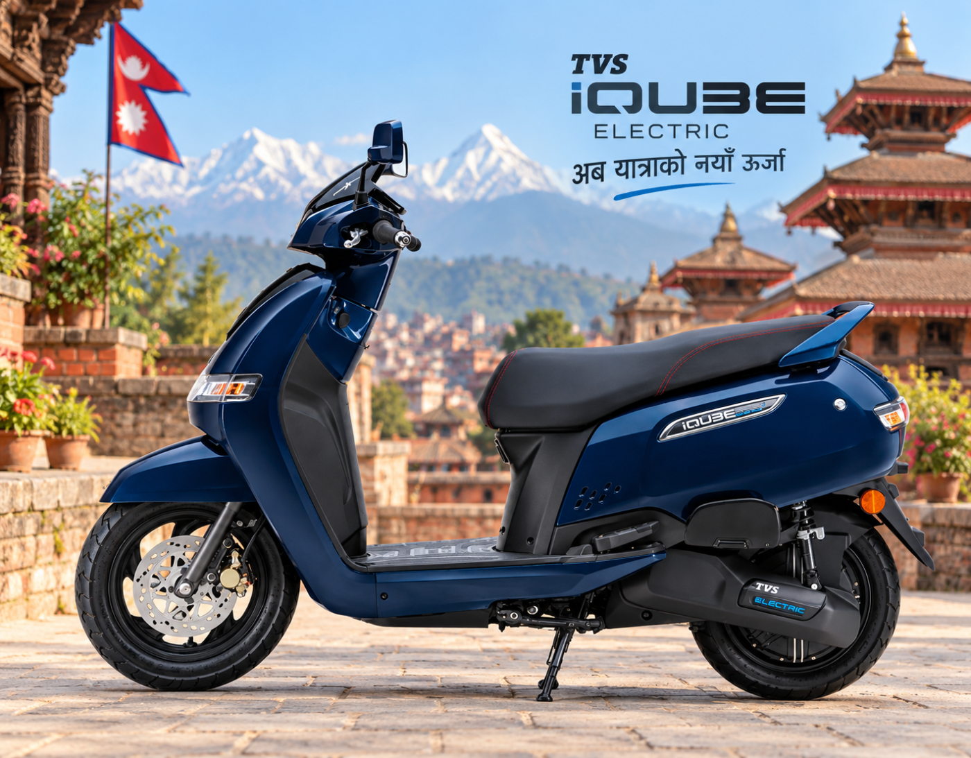 TVS iQube in Nepal
